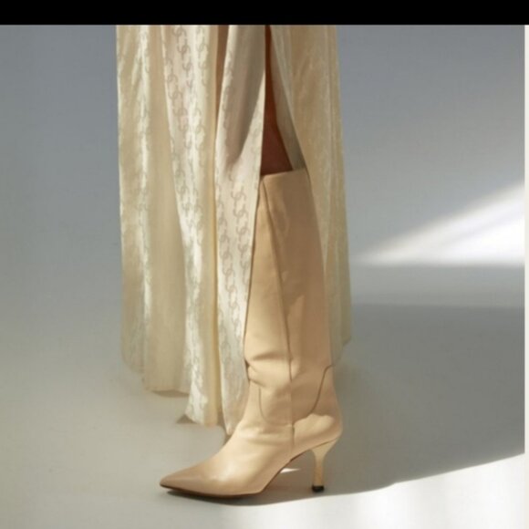 Birgitte Herskind The Luna slip Evening Cream dress Size 42 - Picture 6 of 15